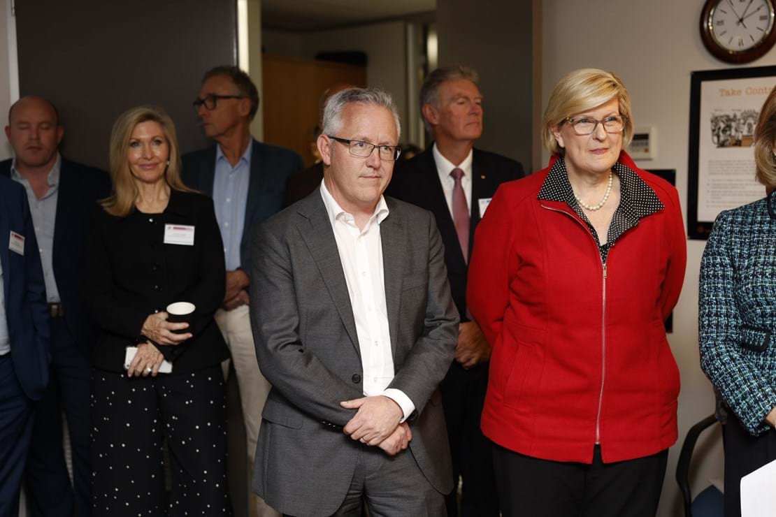 Mr David Smith MP and Senator Wendy Askew