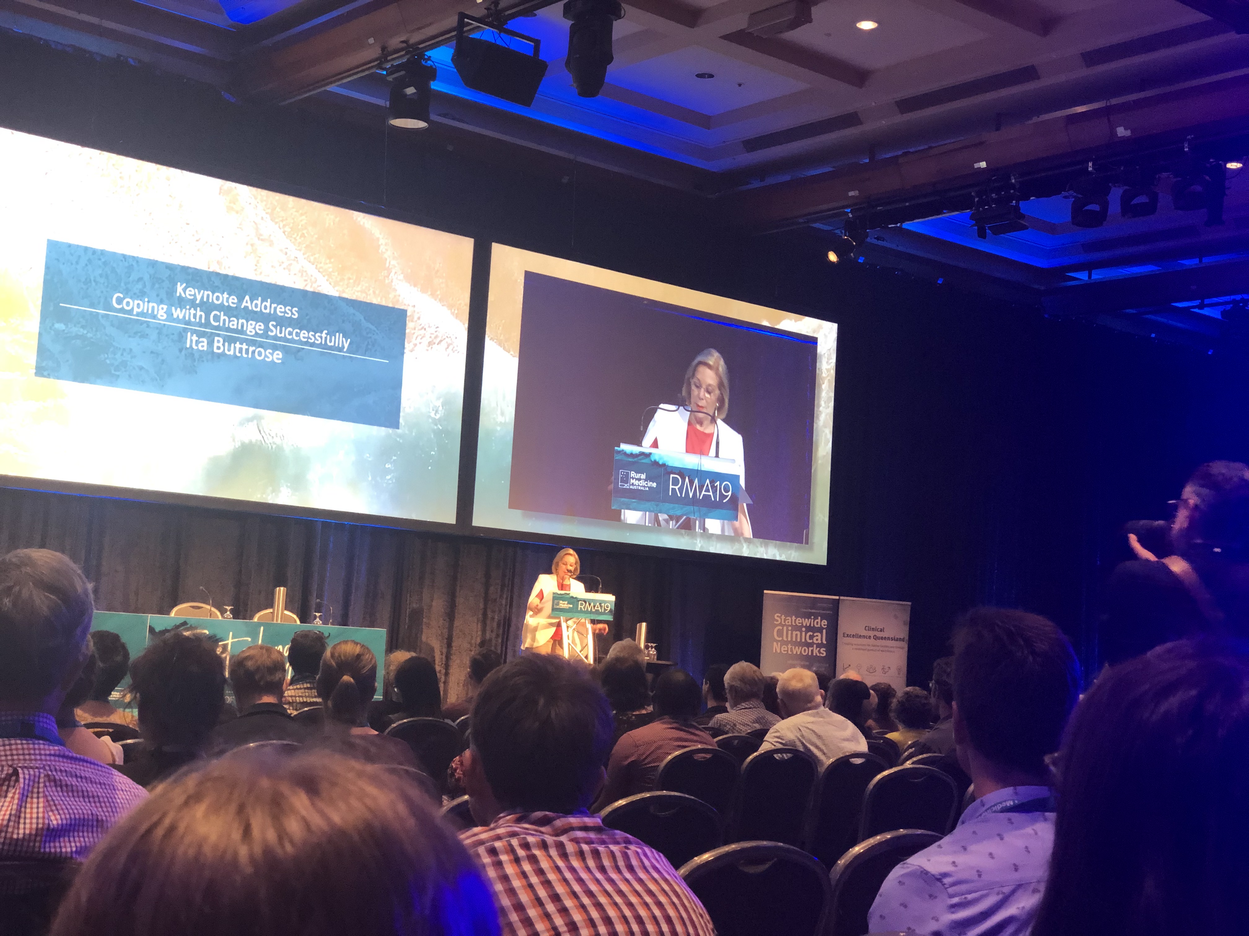 Ita Buttrose presents at the Rural Medicine Conference 2019