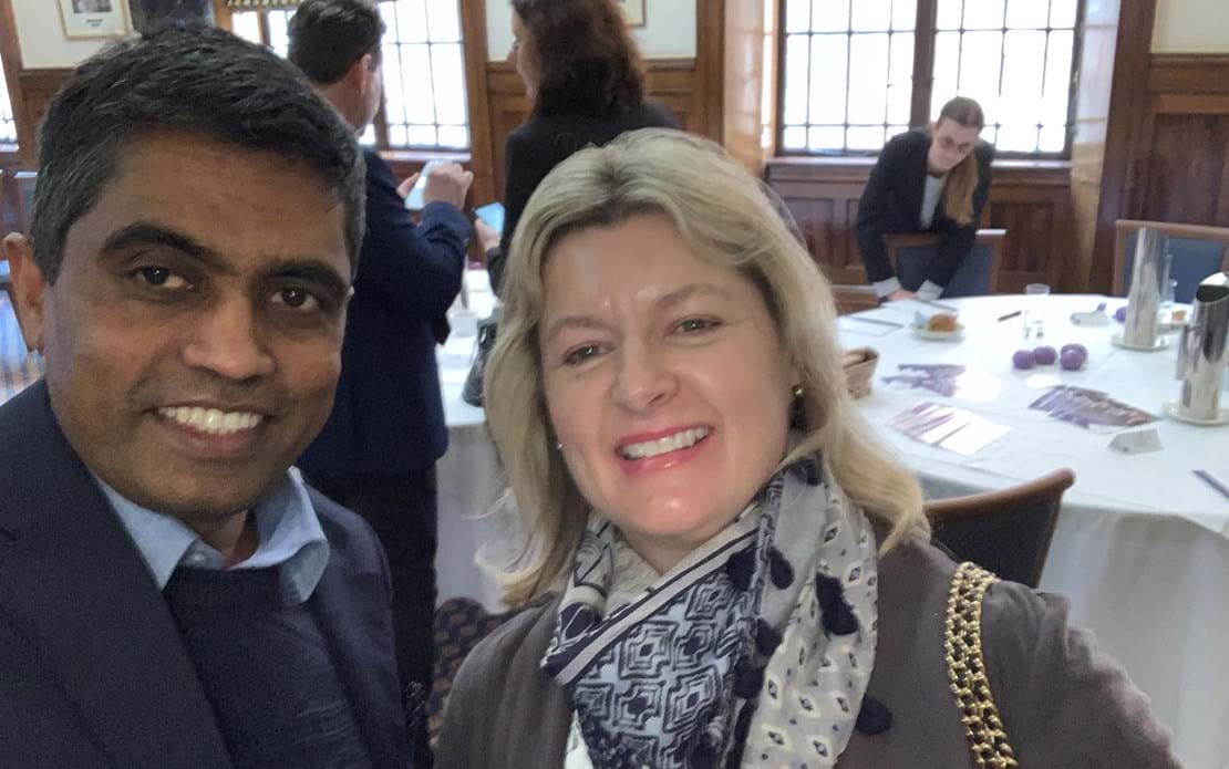 Migraine Specialist Dr Tissa Wijeratne and Painaustralia CEO Carol Bennett
