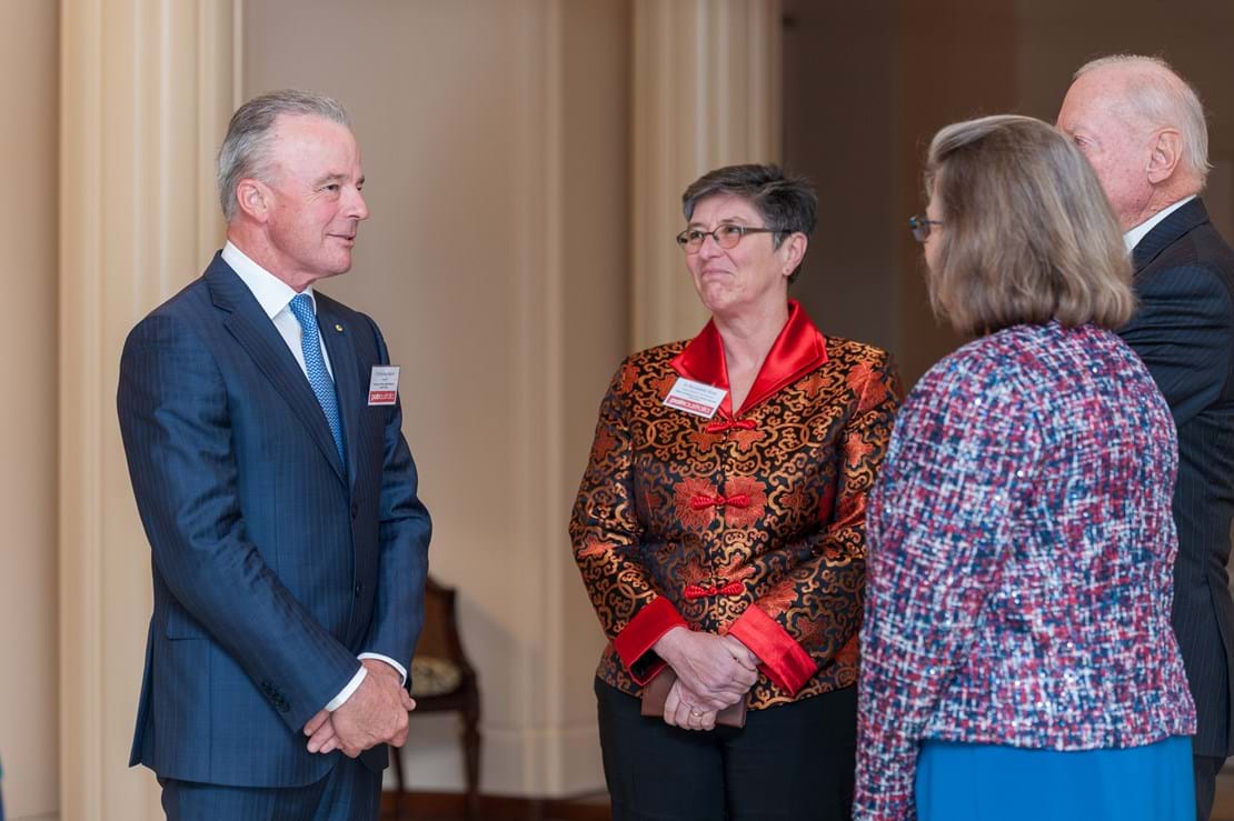 Boeing Australia, President, Dr Brendan Nelson, Dr Bernadette Boss, Interim National Commissioner Defence and Veteran Suicide Prevention and Ms Catherine Murphy Painaustralia Director